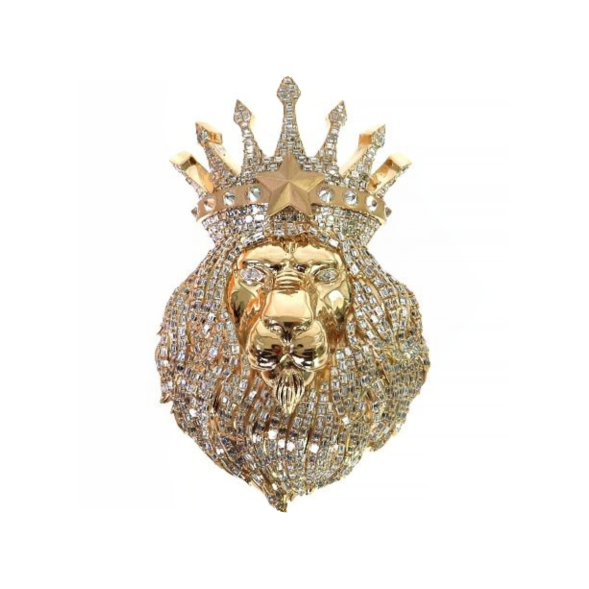 Lion King 57ct Diamond Pendant