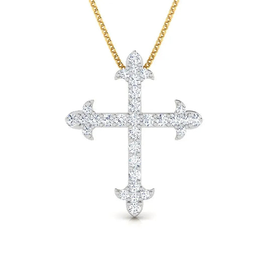 Diamond Celeste Cross Pendant